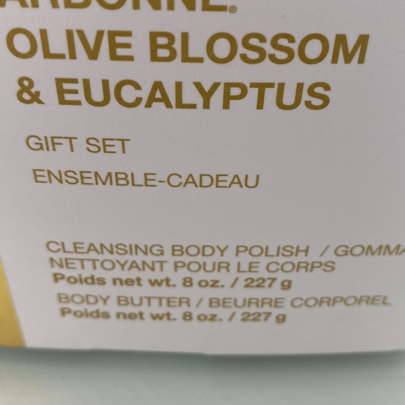 Arbonne Olive Blossoms Eucalyptus Gift Set Boxed cleansing body polish & butter - Picture 13 of 13